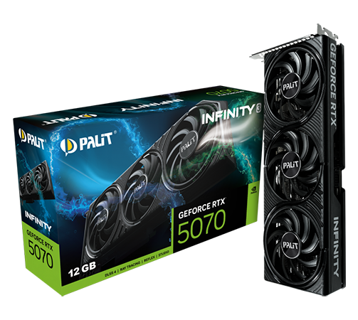 PALIT Gaming pro RTX 5070 12GB FPS RTX Evtino mk makedonija gaming gejming cs2 3