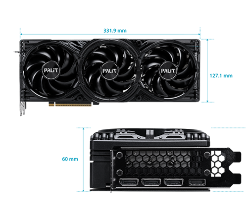 PALIT Gaming pro RTX 5070TI 16GB FPS RTX Evtino mk makedonija gaming gejming cs2 2